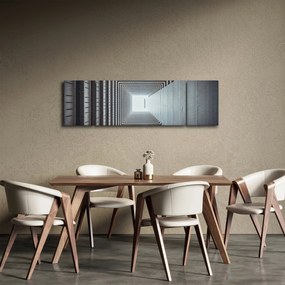 Obraz - Widok z wnętrza budynku (170x50 cm)
