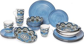 Naczynia porcelanowe w zestawie 20 sztuk Bonami Essentials Orient
