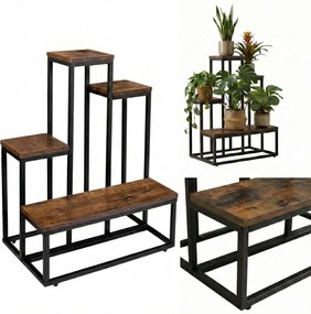 Kwietnik loftowy ILO, 51 x 34 x 67 cm