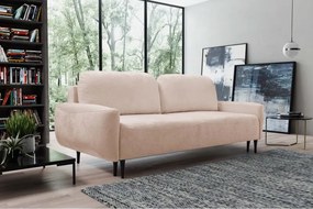 Sofa BOHO z funkcja spania i pojemnikiem PUDROWY RÓŻ PERFECT HARMONY 02