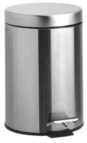 Kosz na śmieci 20x28 cm stal nierdzewna/srebrny