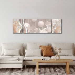 Obraz - Przeklęte łabędzie (170x50 cm)