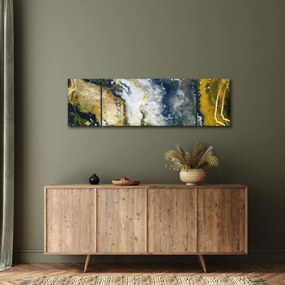 Obraz - Złota abstrakcja (170x50 cm)