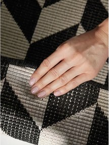 Czarny/kremowy chodnik odpowiedni na zewnątrz 80x200 cm Haringey Terrick – Ted Baker