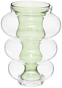 Wazon szklany podwójny MATALI, 36 cm