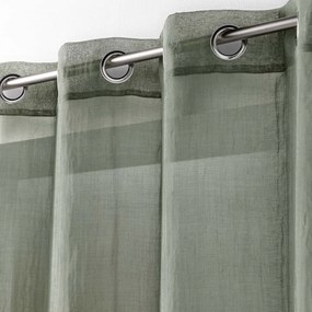 Firanka w kolorze khaki 140x280 cm Telma – douceur d'intérieur