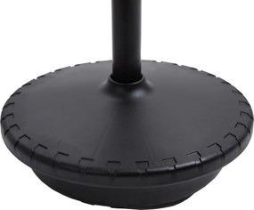 Vinsetto Stołek biurowy z funkcją obrotu, ergonomiczny stołek, regulowana wysokość 65,5-83,5 cm, 120° pochylenie, Szary