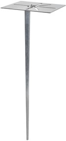 Zewnetrzna Lampa ogrodowa na kołek czarna z opalem 30 cm kołek i kabel - Denmark Nowoczesny Oswietlenie zewnetrzne
