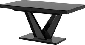 Rozkładany stół do jadalni Vegas Hubertus w wysokim połysku