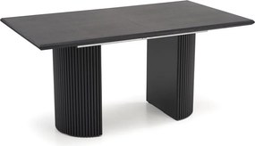 Czarny rozkładany do 250 cm stół Bolero Halmar