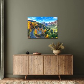 Obraz - Przełęcz Malajska (70x50 cm)