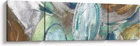 Obraz - Abstrakcyjny obraz postaci (170x50 cm)