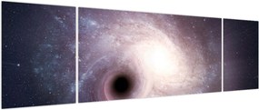 Obraz - Galaktyki spiralne (170x50 cm)