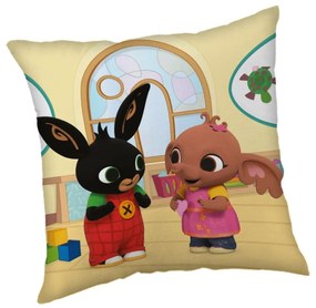 Poduszka dziecięca 40x40 cm Bing Bunny – Jerry Fabrics