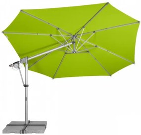 Konstrukcja PROTECT 400P + poszycie - parasol ogrodowy z drążkiem bocznym : Substancja Desen - T841