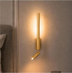 BRILAGI - Kinkiet punktowy LED VIXON LED/3W/230V + LED/5W złoty CRI 90