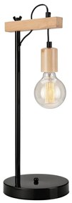 Lampa stołowa LEON 1xE27/60W/230V - certyfikat FSC