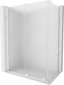 Mexen Velar kabina prysznicowa rozsuwana 160 x 75 cm, szron, biała - 871-160-075-31-20