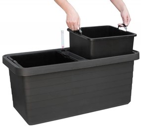 Skrzynka samonawadniająca Berberis DUO, terakota, 78 cm