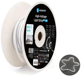 Aigostar - Taśma LED 50m LED/400W/230V 6500K IP65