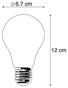 Zestaw 5 żarówek LED E27 A67 Opal 8W 900lm 2700K