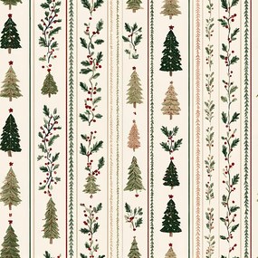 Bawełniana poszewka na poduszkę HOLLY PINES 50x70 cm, kolorowa