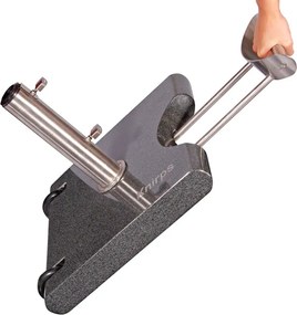 KNIRPS Wózek 50 kg - jezdny granitowy stojak na parasol z kółkami