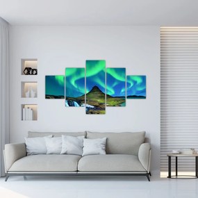 Obraz - Kirkjufell, Islandia (125x70 cm)