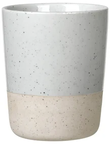 Jasnoszaro-beżowe ceramiczne kubki zestaw 2 szt. 260 ml Sablo – Blomus