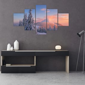 Obraz - Zimowy krajobraz (125x70 cm)