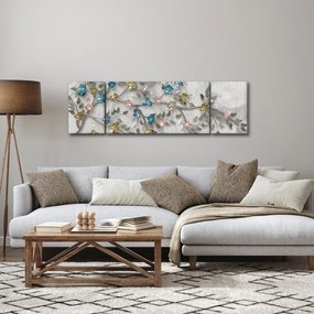 Obraz - Na gałęzi - abstrakcja (170x50 cm)
