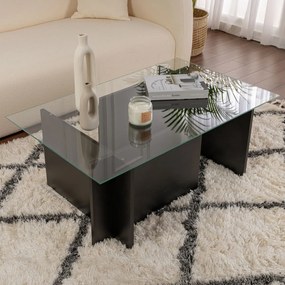 Stolik kawowy Vetrino Wood Black