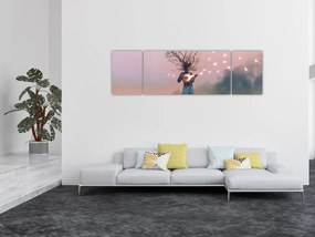 Obraz - Żywa natura (170x50 cm)