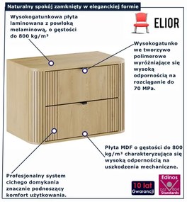 Wisząca szafka pod umywalkę z szufladami R2-B07