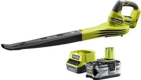 Wdmuchiwacz RYOBI 18V OnePlus z baterią litowo-jonową 4.0Ah i szybkim ładowarką 2.0Ah