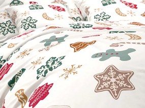 PrzytulneMieszkanie.pl PrzytulneMieszkanie.pl Pościel bawełniana HOLLY, biała Rozmiar pościeli: 70 x 90 cm | 140 x 220 cm