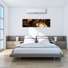 Obraz - Filiżanka kawy (170x50 cm)