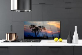 Panel Kuchenny Rozłożyste Drzewo W Polu