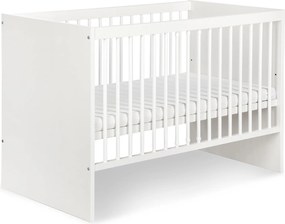 Łóżeczko niemowlęce Dalia 120x60, kolor biały/popiel
