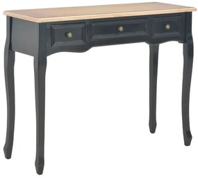 Czarna konsola z szufladami A4-K84