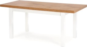 Rozkładany stół do jadalni z blatem w imitacji drewna Tiago