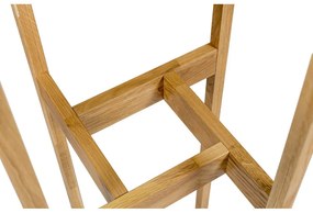 Wieszak stojący z litego drewna dębowego Woodman Hilbert