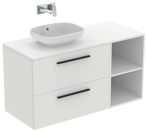 Niska wisząca szafka łazienkowa w dekorze dębu 40x63 cm i.Life B – Ideal Standard