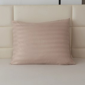 Poszewka na poduszkę JASMINE 70x90 cm beżowy, hotelowa kieszeń