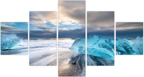 Obraz - Diamond Beach (125x70 cm)