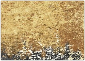 Obraz - Złota struktura N⁰3 (70x50 cm)