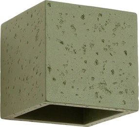 Loftowy zielony kinkiet ścienny - E717-Lenobri