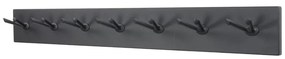 Czarny metalowy wieszak ścienny 104,5 cm Pull – Spinder Design