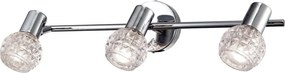 Lampa sufitowa ścienna ze szklanymi reflektorkami - 6X A760 E4-B10