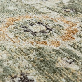 Zielony/beżowy dywan tkany ręcznie 200x300 cm Heriz Ornate – Asiatic Carpets